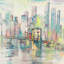 Morning In Manhattan by Luigi Florio - Wrapped Canvas Print-793232293