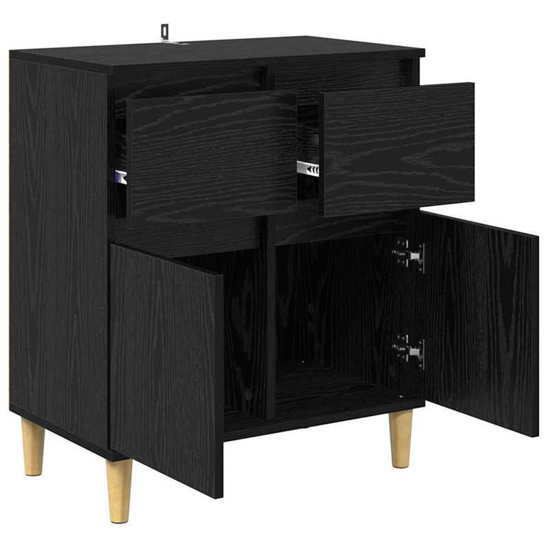 Sideboard Accent Chest, Black Oak