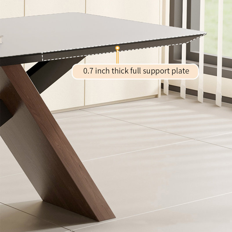 Ensemble de table de salle à manger rectangulaire de style français, H 29,5 po x L 70,9 po x l 31,5 po , Blanc