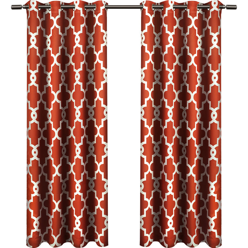 Neida Room Darkening Curtain Pair, 52" W x 84" L, Sundress Yellow