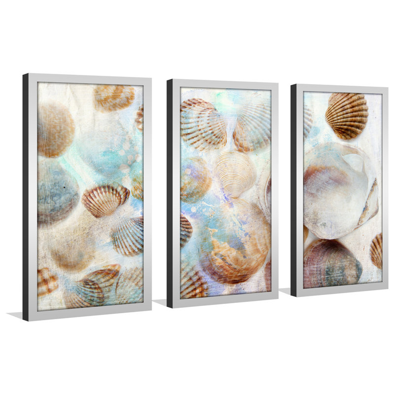 3 Piece Single Picture Frame Graphic Art, 25.5" H x 40.5" W x 1" D