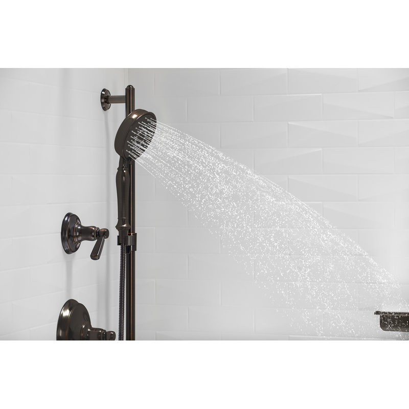 Bancroft Shower Faucet with Air-induction Technology, Oil-Rubbed Bronze