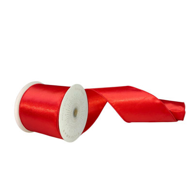 Vickerman 10yd Satin Christmas Ribbon