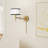 Hadid 1-Light Dimmable Brass Armed Sconce