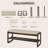  Solid Wood Shoe Bench with Cushion, 2-Tier Entryway Storage Bench-1470296802-1462566187