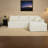 Compression Cloud Sectionals, 96 Inch Plush Fabric Modern Sofa for Home