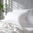 Luxury Stripe Down Alternative & Goose Feather Pillows & 100% Cotton Cover Standard Size Bed Pillows-1422729898
