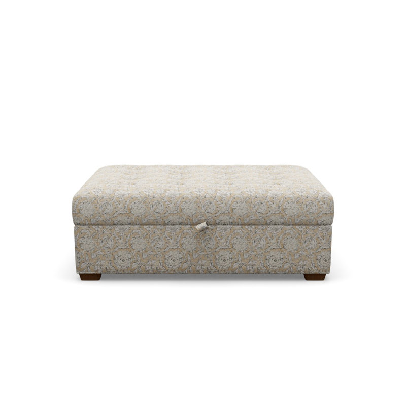 Baxter Square Ottoman, Walnut, Laurel Springs 848610