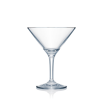 DESIGN STRAHL Polycarbonate Plastic Martini Glass