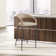 Ramona Modern Counter or Bar Height Barstool with Arms and Open Low Back in Iron Frame and Faux Leather