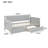 Pine Wood Daybed With Two Storage Drawers-66243130