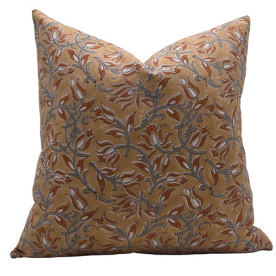 Cotton Outdoor Pillow Cover