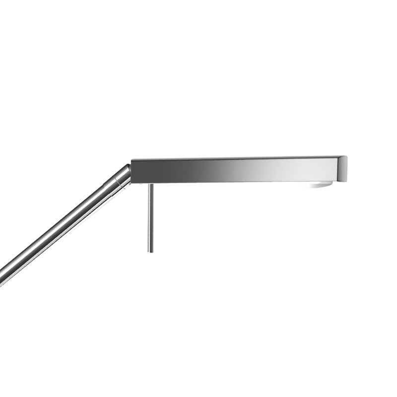 Rye Adjustable Metal Desk Lamp, Silver