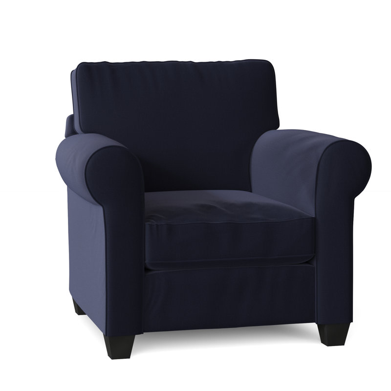 Fauteuil Putney, Toile bleu marine Sunbrella®