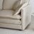 Free Combination Modular Sofa Free 4 - seater Sofa Comfortable Chenille Beige
