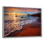 « Stunning Ocean Beach at Sunset », reproduction de photo sur toile, reproduction d'art mural avec plage-27839777-90315852-90315835
