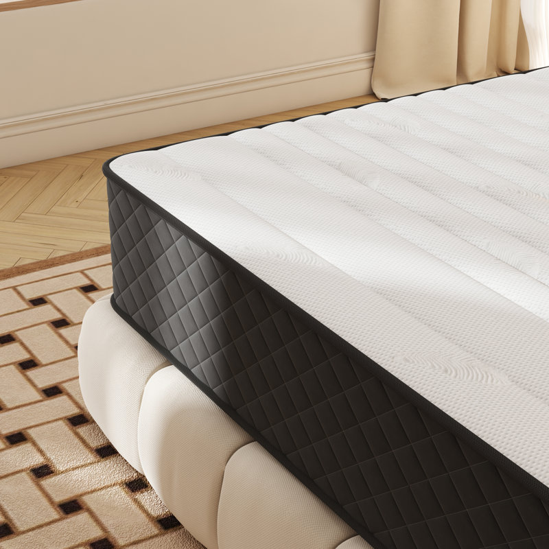 Matelas hybride moyen Alwyn Home Innerspring Matress, Grand, Profil haut (12 po)