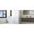 White Bathroom Cabinet And Two Laundry . , Painted. Adjustable Shelf To Accommodate Various Items. Doors & Drawer For Organization Storage In With Board, User- Cabinet. Easy-1311547727