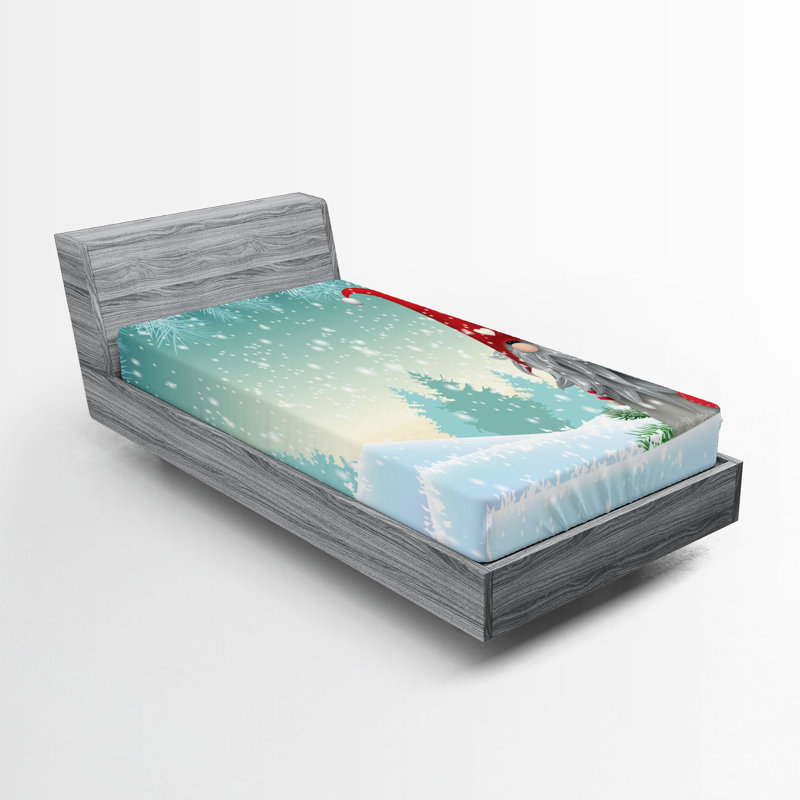 Ensemble de 2 drap-housse gnome Ambesonne, Drap-housse simple TG