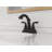 Bronson Double Handle Centerset Faucet Bathroom Faucet with Drain Assembly-35198028