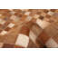 Tapis brun en cuir Kumail