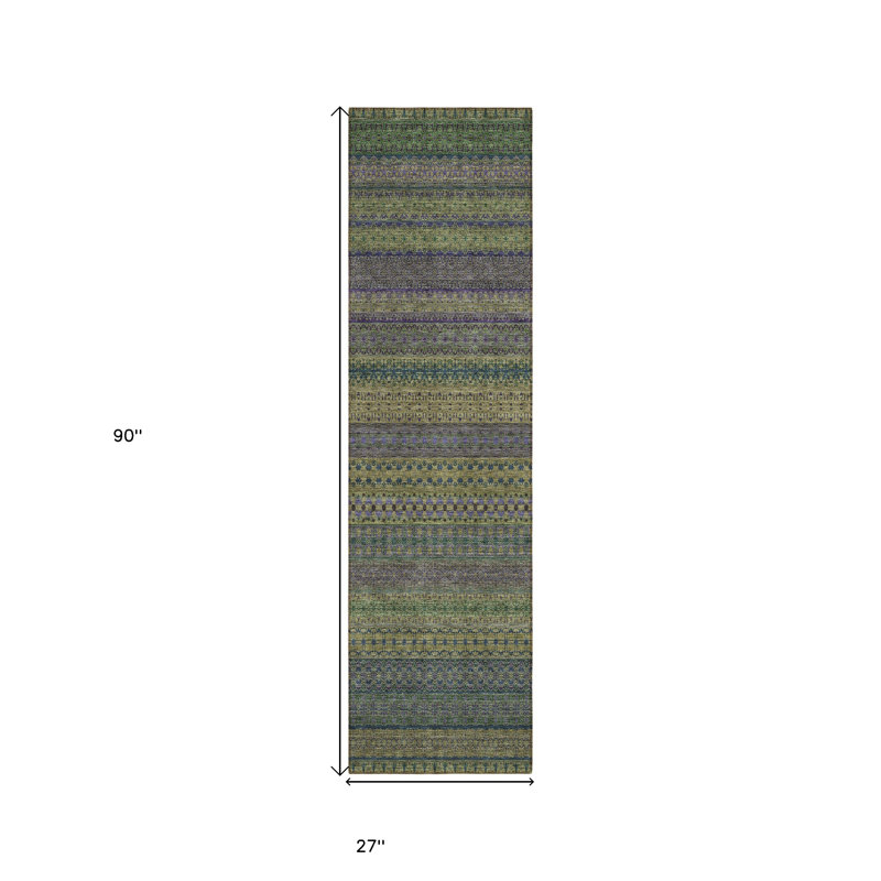 Tapis de couloir d'extérieur 8 pi