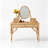 Natural Rattan Frame Bedroom Dressing Table Set