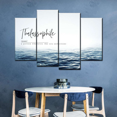 «Thalassophile», impression sur toile