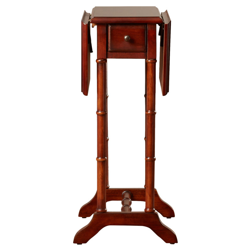 Darrow Drop-Leaf Side Table, Umber