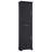 Tall Bathroom Storage Cabinet, Freestanding Storage Cabinet with Two Doors and Adjustable Shelves, Door Shelve Design, MDF Board with Painted Finish, Black