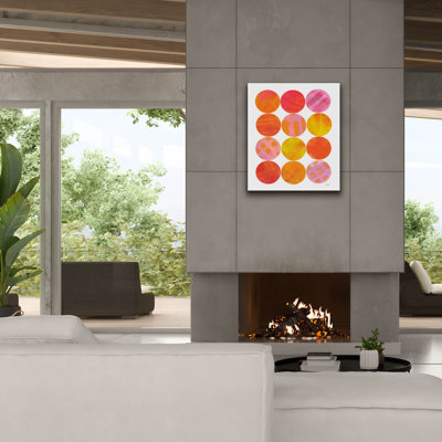 "George Garden", "Kitchen Garden Dots 1" par Melissa Averinos, art mural sur toile