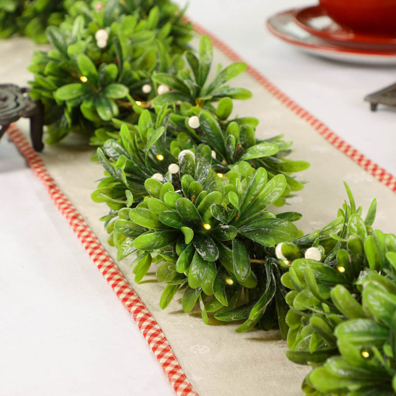 180cm Lighted Preserved Mixed Assortment Garland with Lights