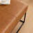 Cattibrie Leather Upholstered Square Ottoman-1863847718