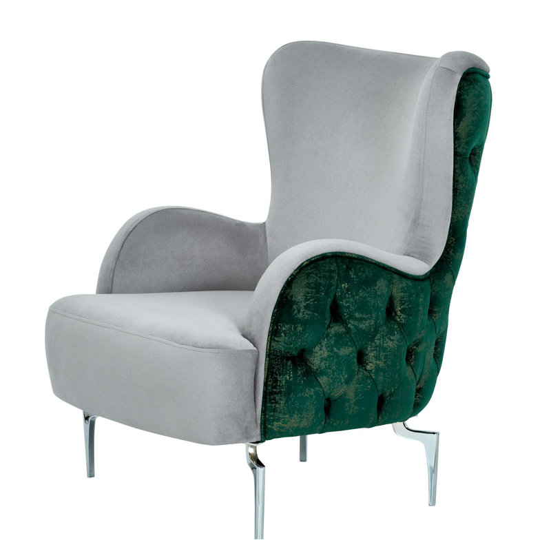 Caplinger Velvet Armchair