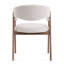 Riverton Walnut Effect Wooden Frame Dining Chair-1828502563