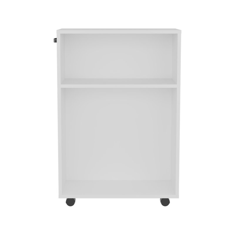 Chariot de rangement avec roulettes, organisateur polyvalent avec tablettes ouvertes et conception compacte