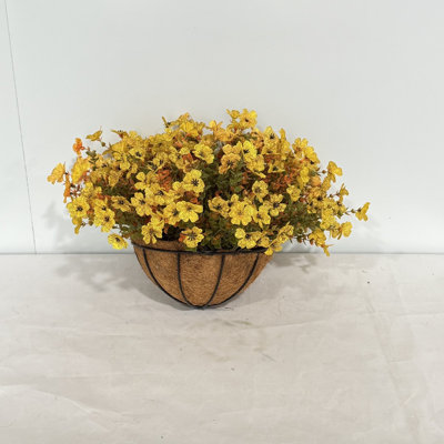 Outdoor Hanging Basket Floral Arrangement