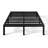 Barbieri Modern Metal Platform Bed Frame with Heavy Duty Steel Slat Support-1994905275