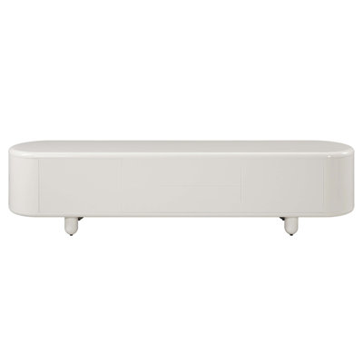 White High Gloss TV Stand