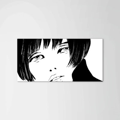 Valentine II by Art Studio 50cm H x 100cm W High Quality Print on Frameless Panel, Lightweight, Ready to Hang