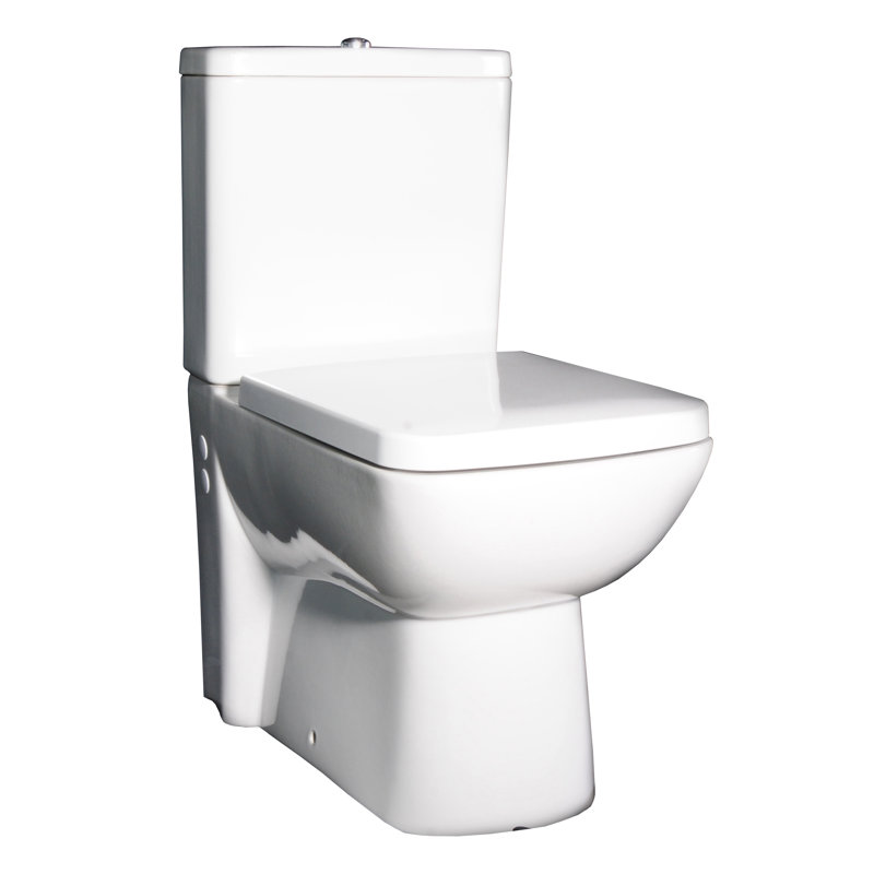 Nuie Arlo 6L LPF Square/Rectangular Floor Mounted Kit (Seat Included)
