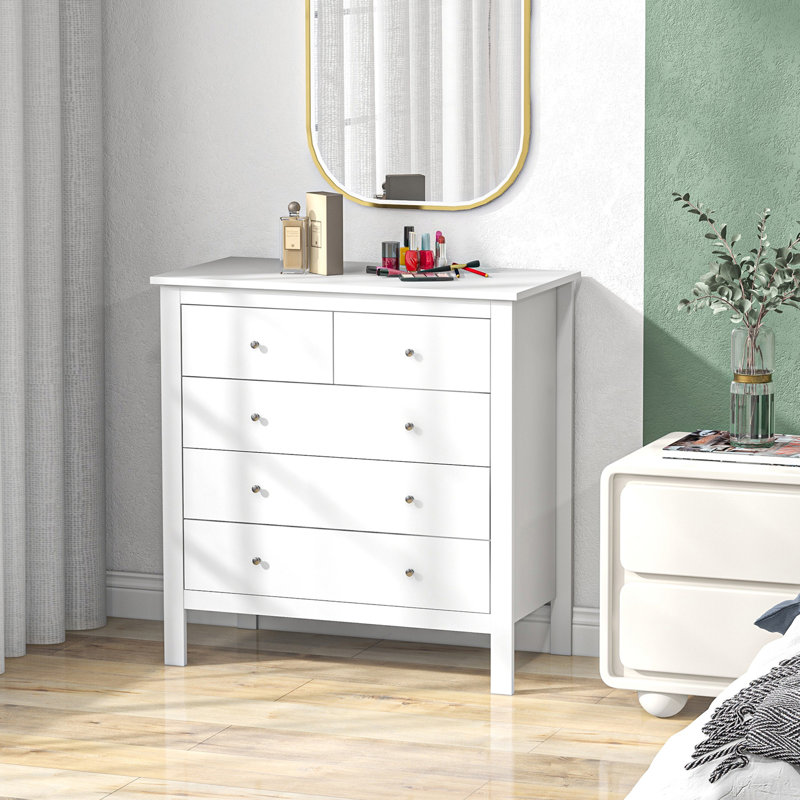 Nieto 79cm W 5 - Drawer Chest of Drawers