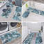 Sets of 3 Moroccan Trellis Kitchen Rug Non Slip Washable Kitchen Mats-1634468434