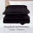 3-Piece King Quilt Bedding Set - Bedspread and 2 King Pillow Shams with Embossed Diamond Pattern - Lightweight Bed Set for All Seasons - Soft Microfiber Coverlet by Lavish Home (Black)-118567805-125359427