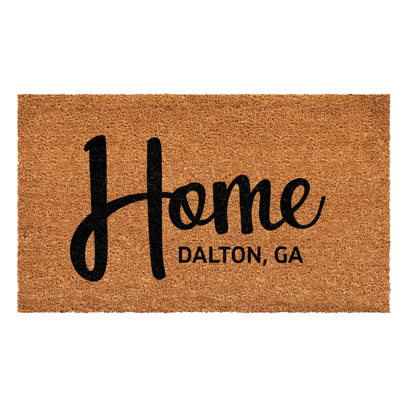 Personalizable Non-Slip Outdoor Doormat, 36" W x 72" L