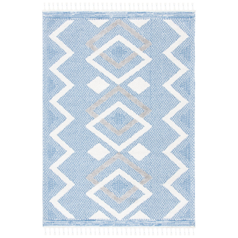 Tapis à poils longs Sherwin, Rectangle 4 pi 5 po x 6 pi 5 po