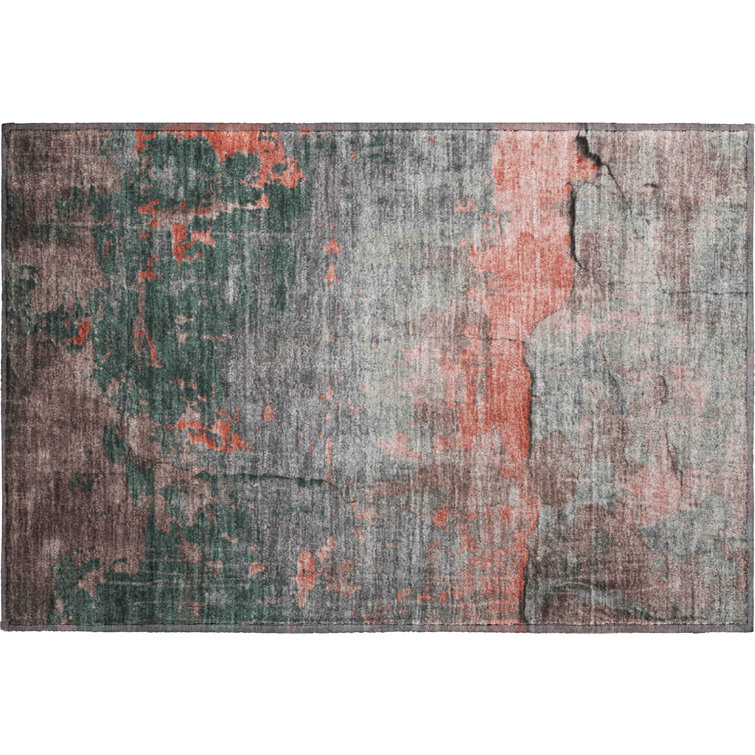 Premium Machine Washable Larrison AMF1780 Modern Rug