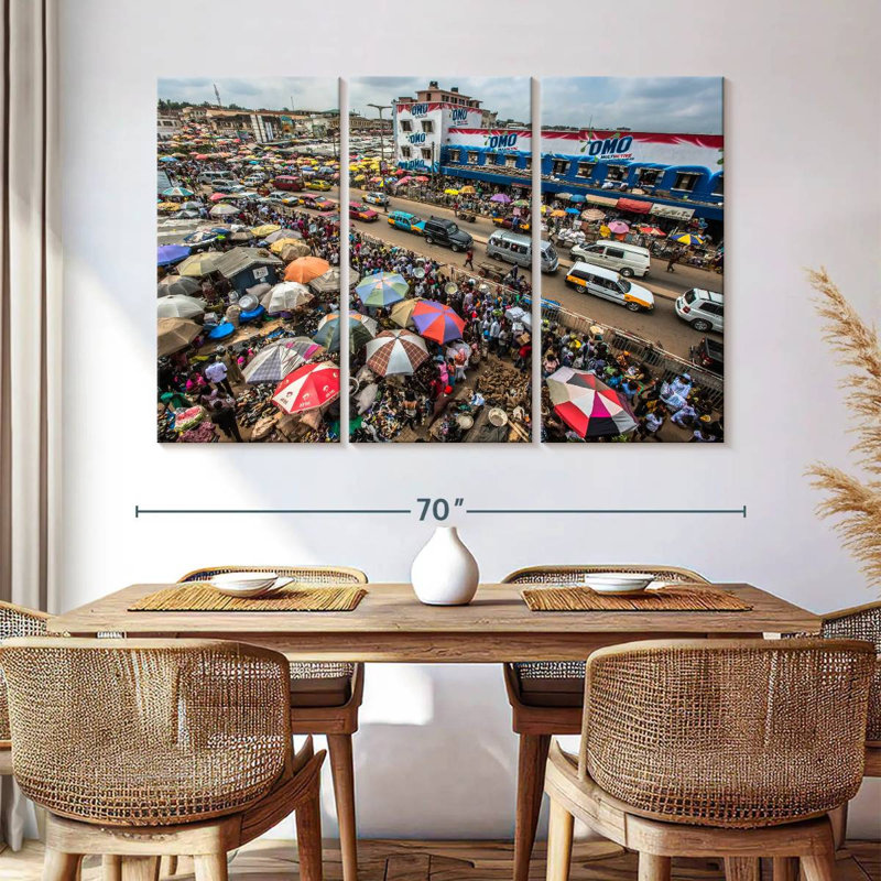 Sebbie Kejetia Market Afrique, H 42 po x l 65 po
