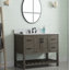 Ensemble de meuble-lavabo simple 42 po Radstock-1365053012-1365053013