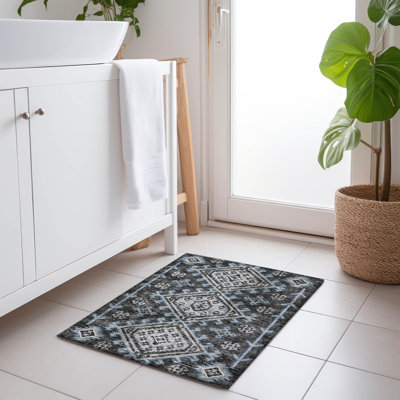 Premium Machine Washable Driessen AMF73 Shadow 1'8" x 2'6" Rug